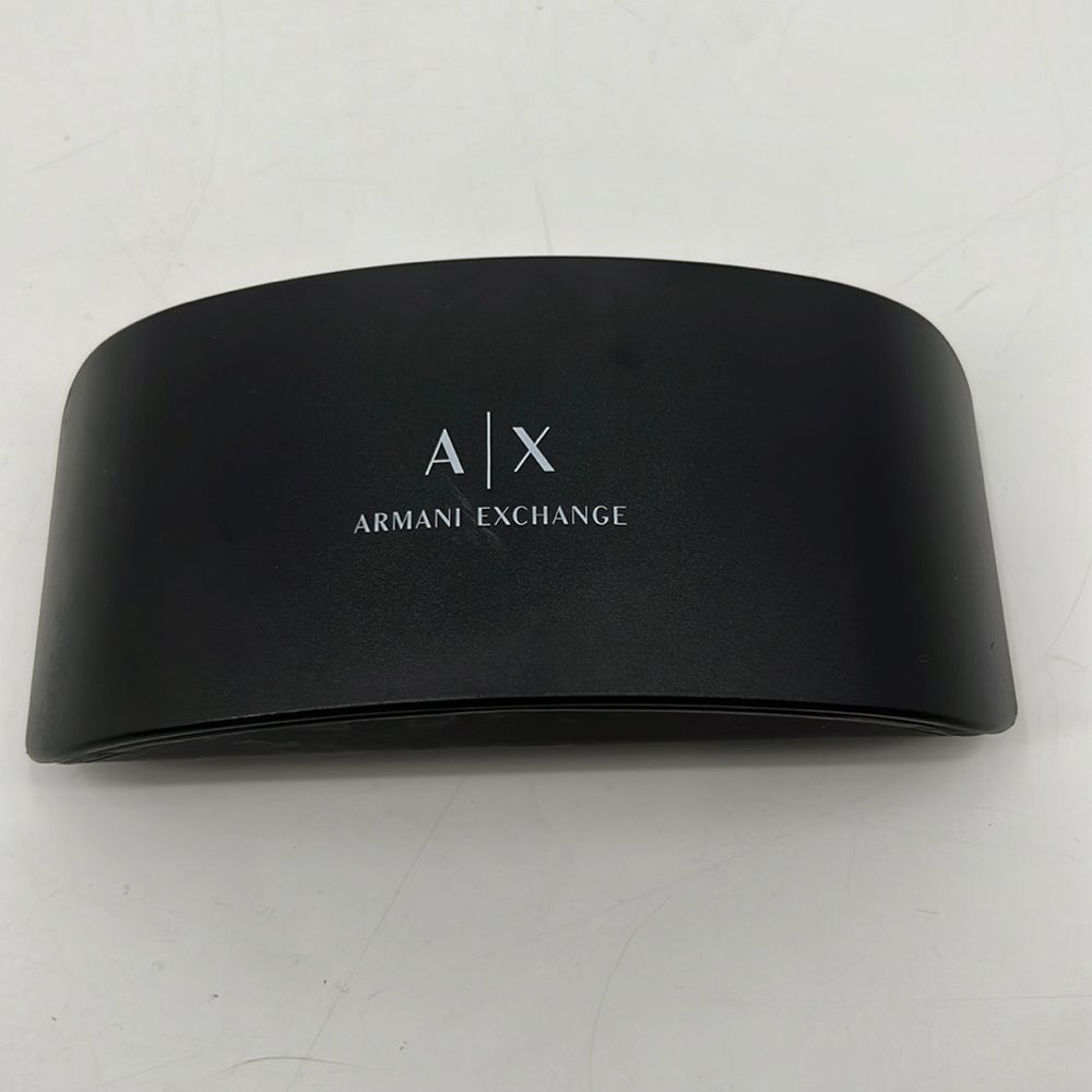 Armani exchange black Hard Sunglass case.